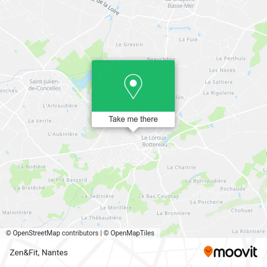 Zen&Fit map