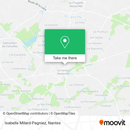 Mapa Isabelle Milard-Pagniez