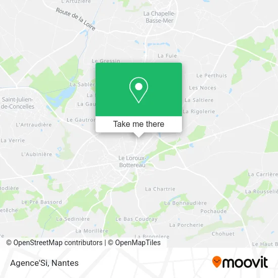 Mapa Agence'Si