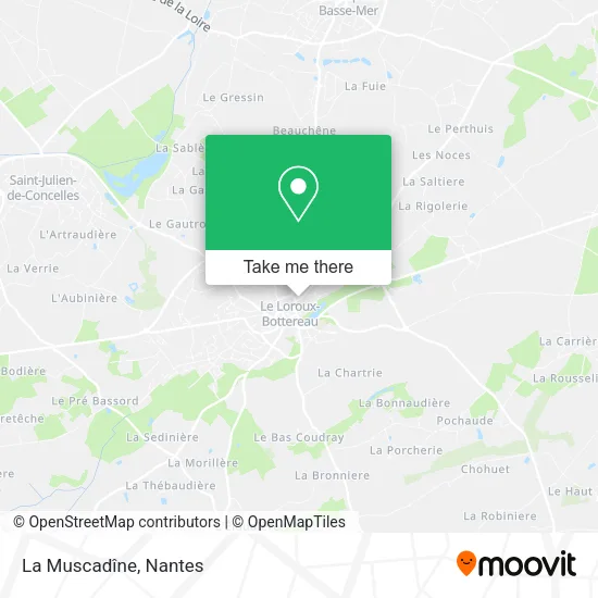 Mapa La Muscadîne