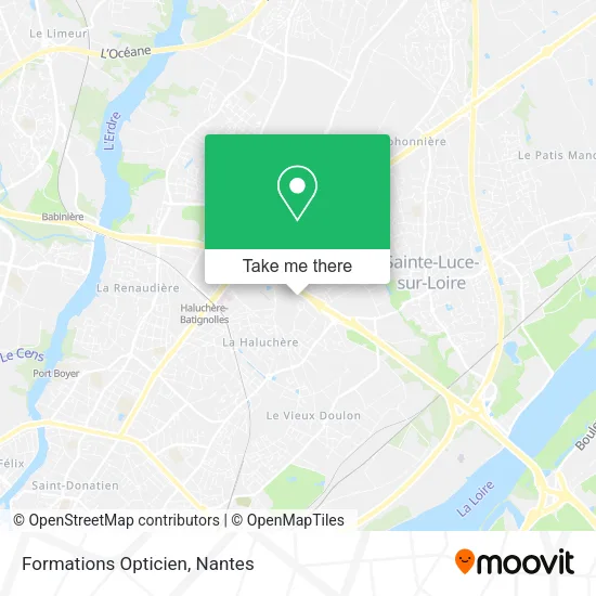 Mapa Formations Opticien