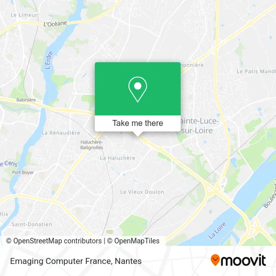 Mapa Emaging Computer France
