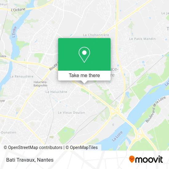 Mapa Bati Travaux