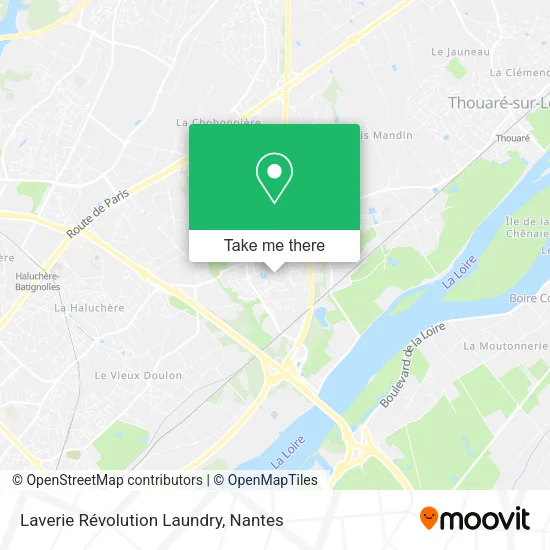 Laverie Révolution Laundry map