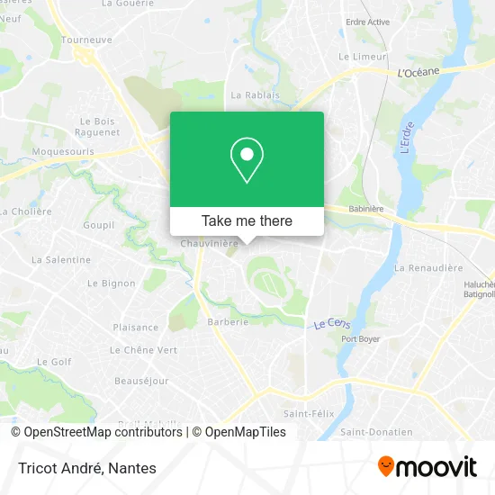 Tricot André map