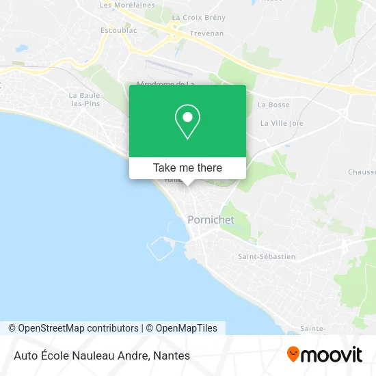 Mapa Auto École Nauleau Andre