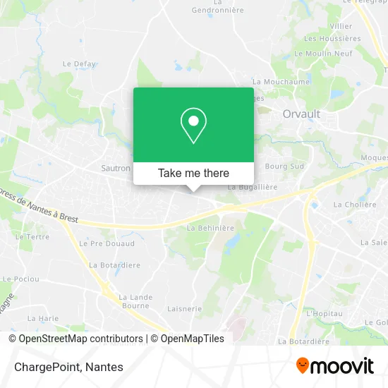ChargePoint map
