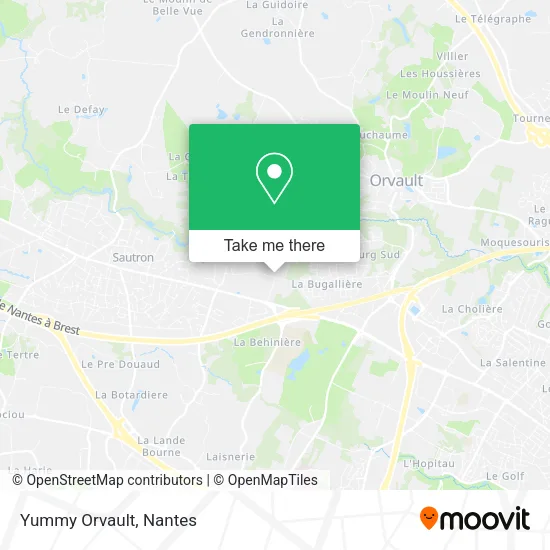 Yummy Orvault map