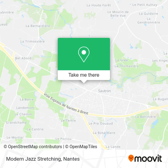 Modern Jazz Stretching map