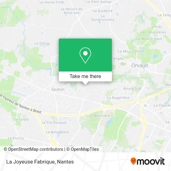 La Joyeuse Fabrique map