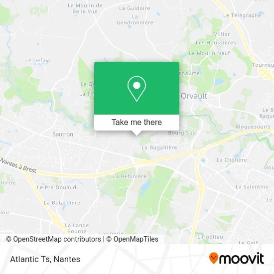 Mapa Atlantic Ts