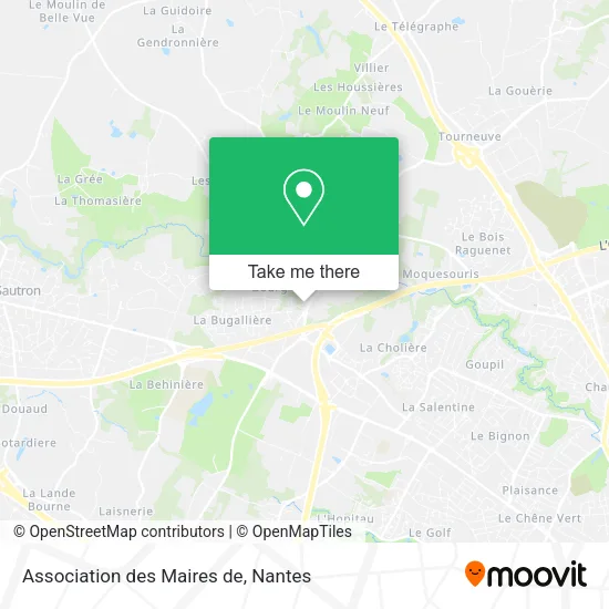 Mapa Association des Maires de