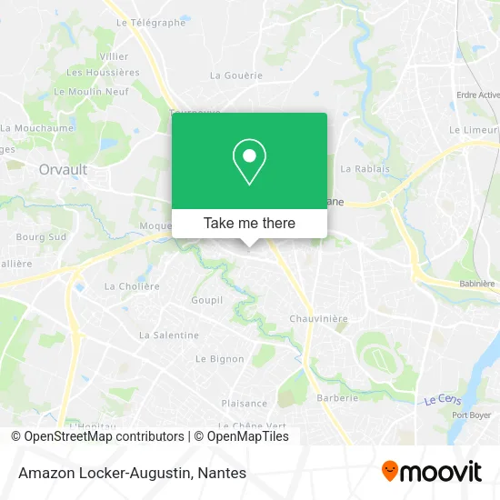 Amazon Locker-Augustin map