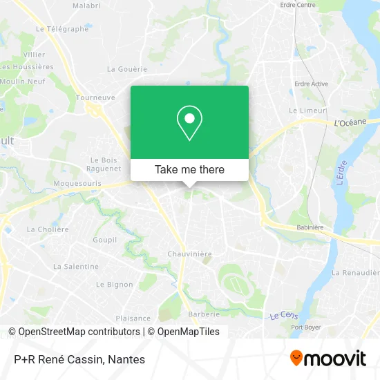 P+R René Cassin map