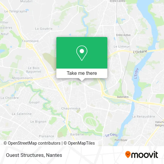Mapa Ouest Structures