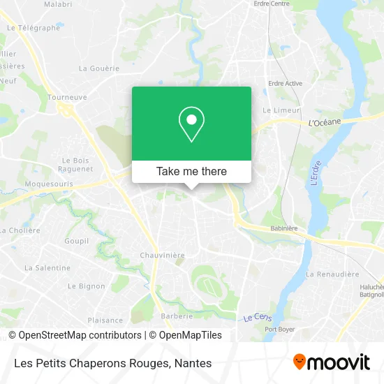 Les Petits Chaperons Rouges map