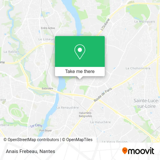 Mapa Anais Frebeau