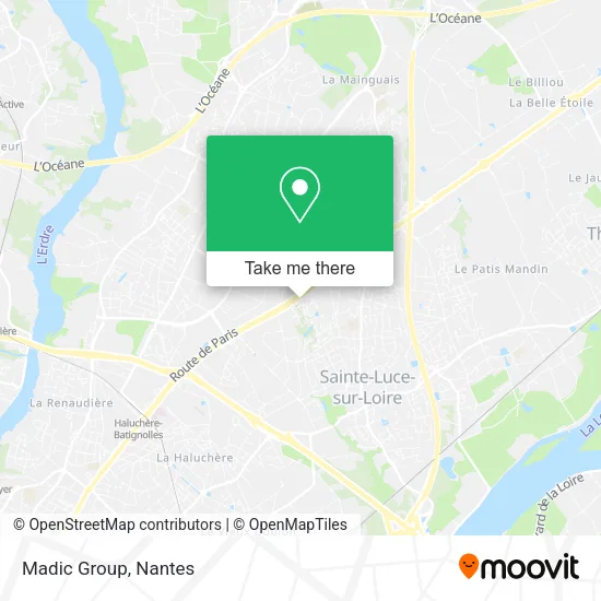 Madic Group map