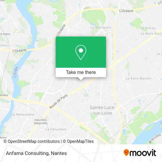 Mapa Anfama Consulting