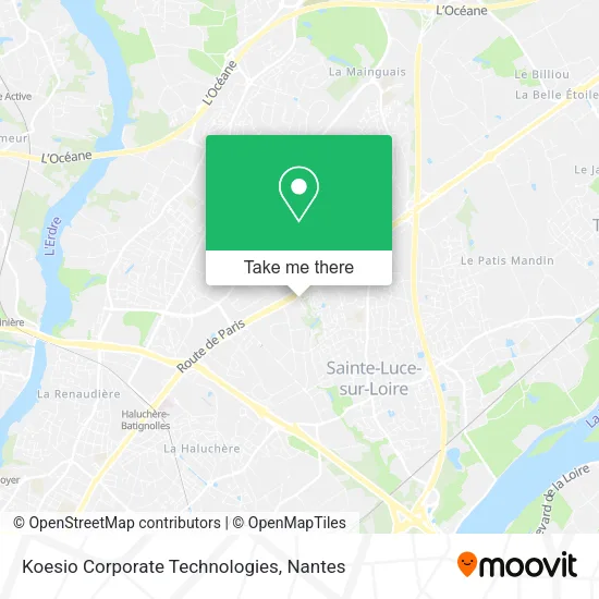 Mapa Koesio Corporate Technologies