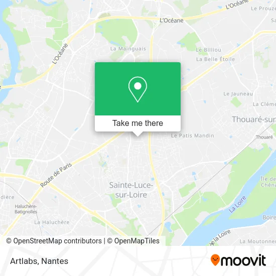 Mapa Artlabs