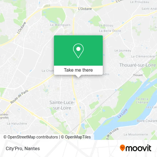 City'Pro map