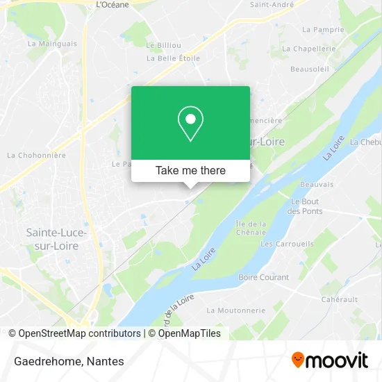 Mapa Gaedrehome