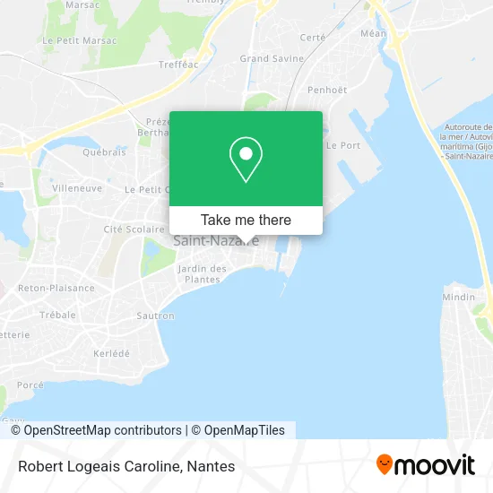 Robert Logeais Caroline map
