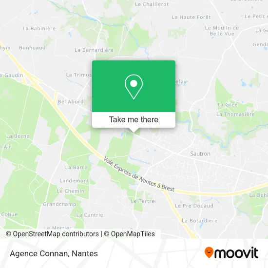 Mapa Agence Connan