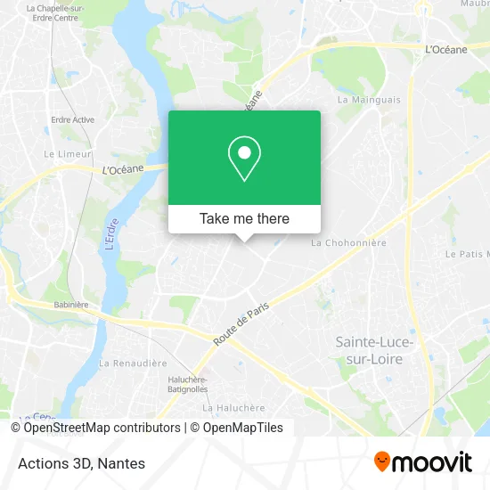 Mapa Actions 3D