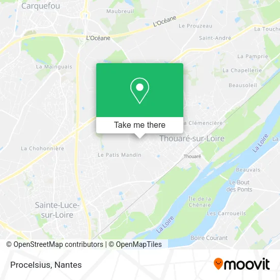 Mapa Procelsius