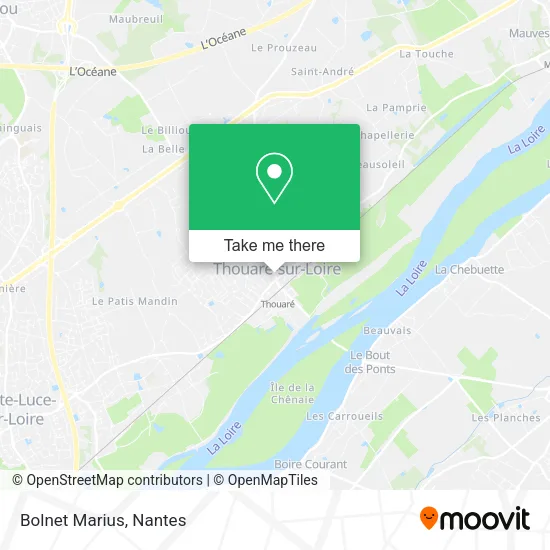 Mapa Bolnet Marius