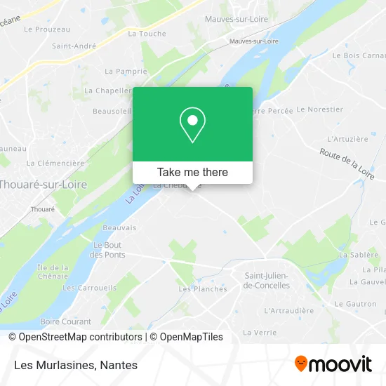 Les Murlasines map