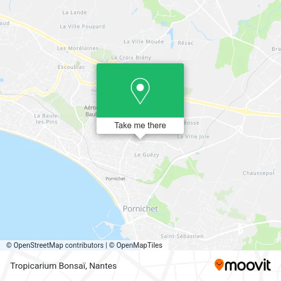 Tropicarium Bonsaï map