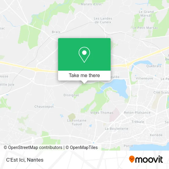Mapa C'Est Ici