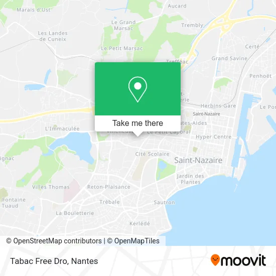 Mapa Tabac Free Dro