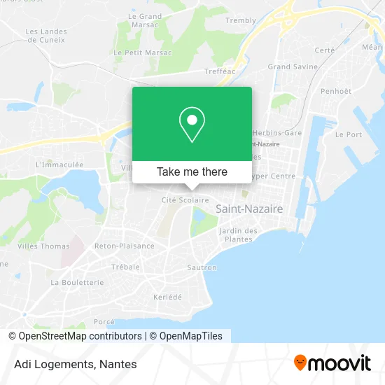 Mapa Adi Logements