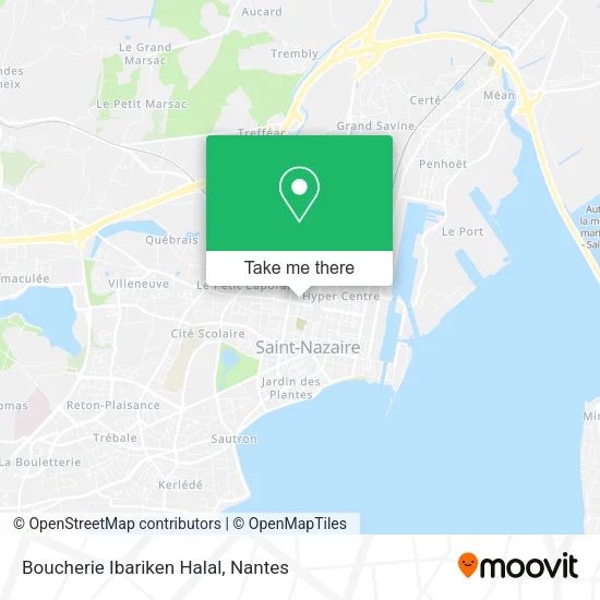 Mapa Boucherie Ibariken Halal