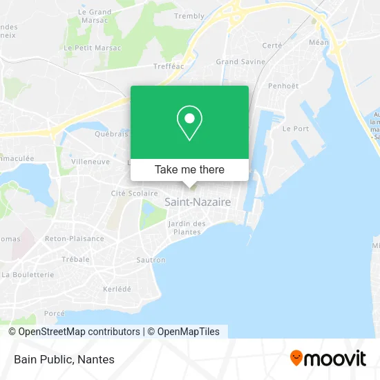 Mapa Bain Public