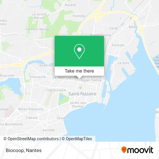 Mapa Biocoop