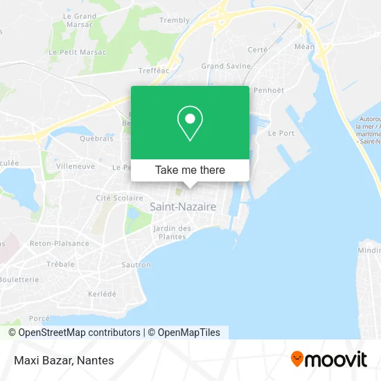 Maxi Bazar map