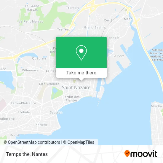 Temps the map