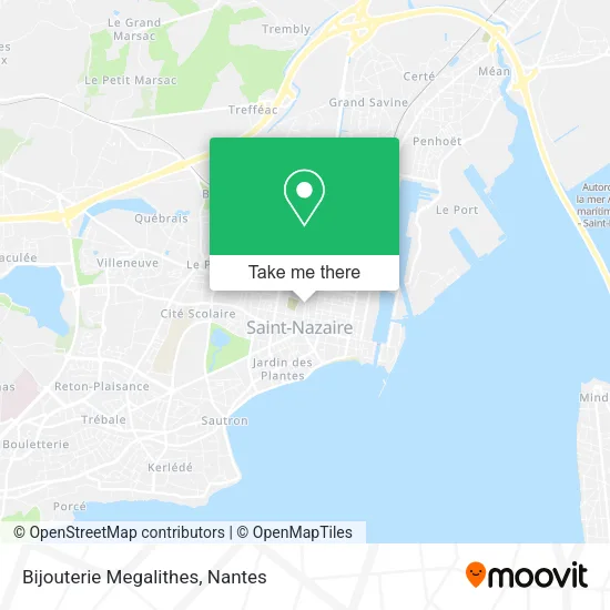 Mapa Bijouterie Megalithes