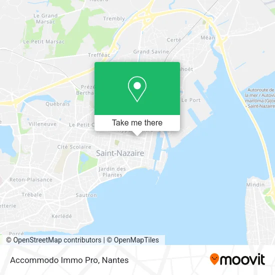 Mapa Accommodo Immo Pro