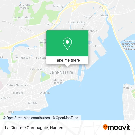 Mapa La Discrète Compagnie