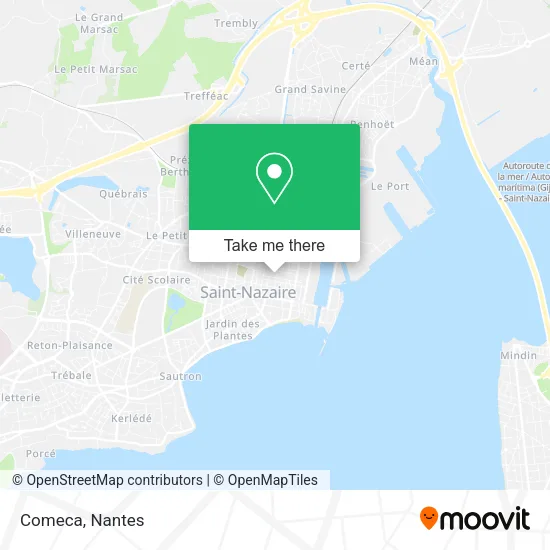 Comeca map