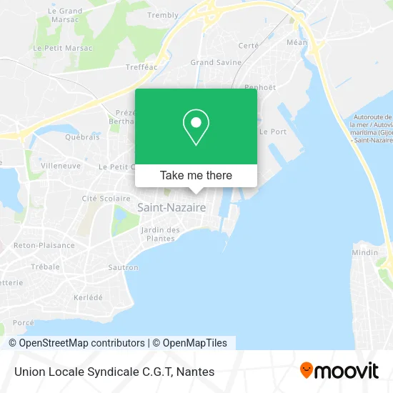 Mapa Union Locale Syndicale C.G.T