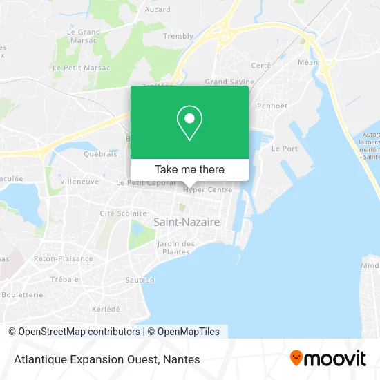 Mapa Atlantique Expansion Ouest