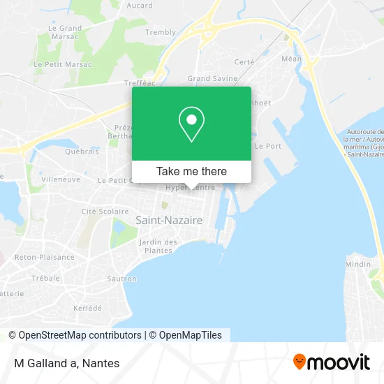 Mapa M Galland a
