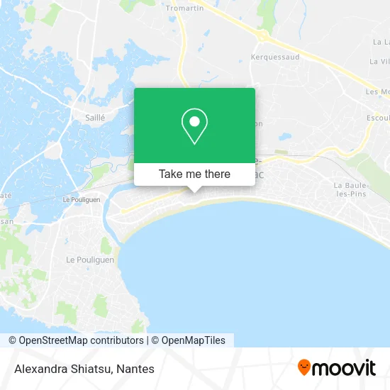 Mapa Alexandra Shiatsu